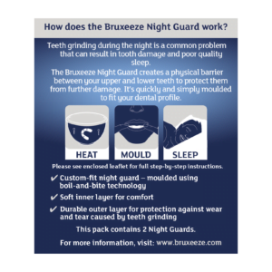 Self Fit teeth grinding night guard information